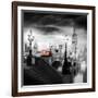 London Bus III-Jurek Nems-Framed Art Print