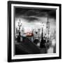 London Bus III-Jurek Nems-Framed Art Print