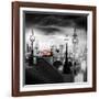 London Bus III-Jurek Nems-Framed Art Print