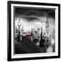 London Bus III-Jurek Nems-Framed Art Print