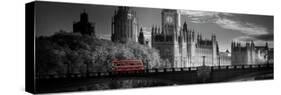 London Bus V-Jurek Nems-Stretched Canvas