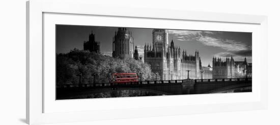 London Bus V-Jurek Nems-Framed Art Print