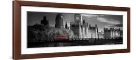 London Bus V-Jurek Nems-Framed Art Print