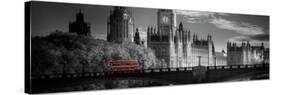 London Bus V-Jurek Nems-Stretched Canvas