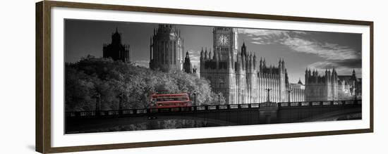 London Bus V-Jurek Nems-Framed Premium Giclee Print