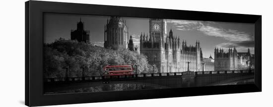 London Bus V-Jurek Nems-Framed Art Print