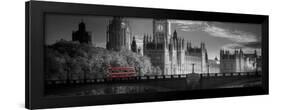 London Bus V-Jurek Nems-Framed Art Print