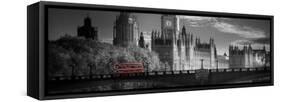 London Bus V-Jurek Nems-Framed Stretched Canvas