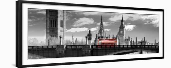 London Bus VI-Jurek Nems-Framed Premium Giclee Print