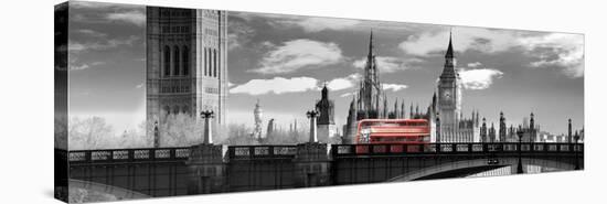 London Bus VI-Jurek Nems-Stretched Canvas