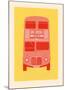 London - Bus-Ben James-Mounted Giclee Print