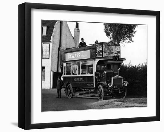 London Bus-null-Framed Photographic Print