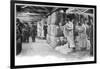 London - Buyers Sampling Wool at London Docks-null-Framed Photographic Print