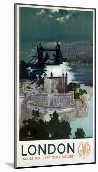 London by GWR-null-Mounted Giclee Print