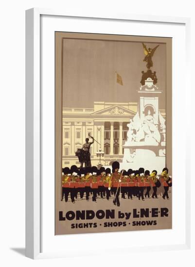 London by Liner-Vintage Apple Collection-Framed Giclee Print