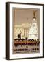 London by Liner-Vintage Apple Collection-Framed Giclee Print