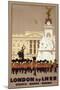 London by Liner-Vintage Apple Collection-Mounted Giclee Print