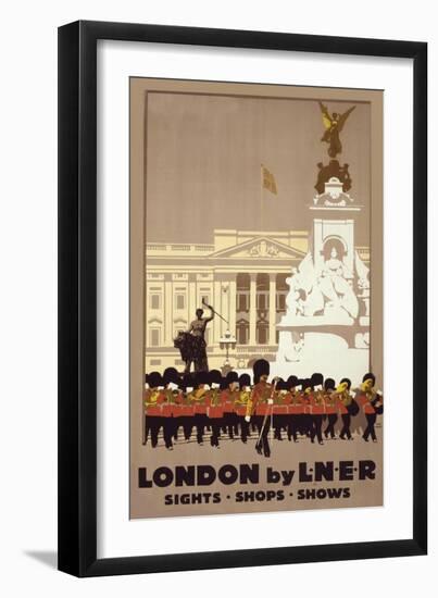 London by Liner-Vintage Apple Collection-Framed Premium Giclee Print