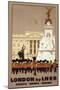 London by Liner-Vintage Apple Collection-Mounted Premium Giclee Print