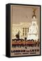 London by Liner-Vintage Apple Collection-Framed Stretched Canvas