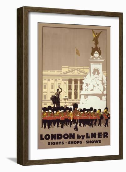 London by Liner-Vintage Apple Collection-Framed Giclee Print