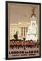 London by Liner-Vintage Apple Collection-Framed Giclee Print