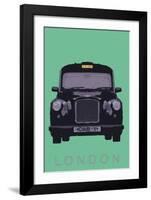 London - Cab I-Ben James-Framed Art Print