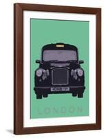 London - Cab I-Ben James-Framed Art Print