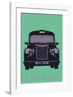 London - Cab I-Ben James-Framed Art Print