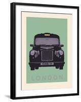 London - Cab I-Ben James-Framed Giclee Print