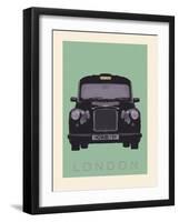 London - Cab I-Ben James-Framed Giclee Print