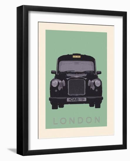 London - Cab I-Ben James-Framed Giclee Print