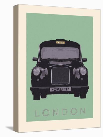 London - Cab I-Ben James-Stretched Canvas