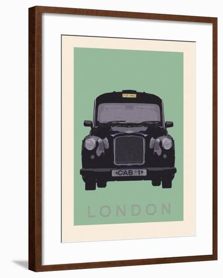 London - Cab I-Ben James-Framed Premium Giclee Print