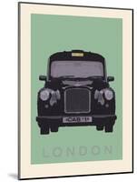 London - Cab I-Ben James-Mounted Art Print