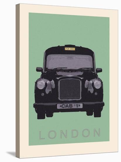 London - Cab I-Ben James-Stretched Canvas