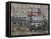 London Calling II-Alexys Henry-Framed Stretched Canvas