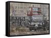 London Calling II-Alexys Henry-Framed Stretched Canvas