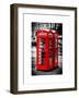 London Calling - Phone Booths - UK Red Phone - London - UK - England - United Kingdom - Europe-Philippe Hugonnard-Framed Art Print