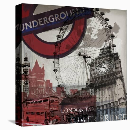 London Calling-Sidney Paul & Co.-Stretched Canvas