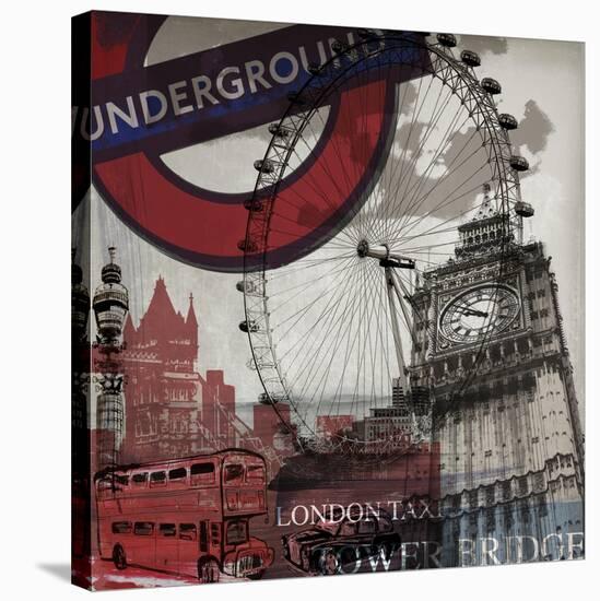 London Calling-Sidney Paul & Co.-Stretched Canvas