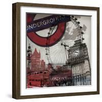 London Calling-Sidney Paul & Co.-Framed Giclee Print