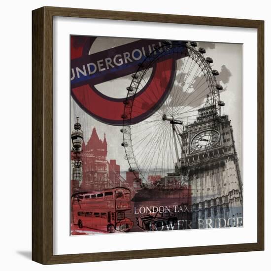 London Calling-Sidney Paul & Co.-Framed Giclee Print