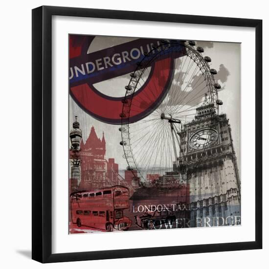 London Calling-Sidney Paul & Co.-Framed Giclee Print