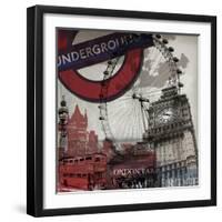 London Calling-Sidney Paul & Co.-Framed Giclee Print