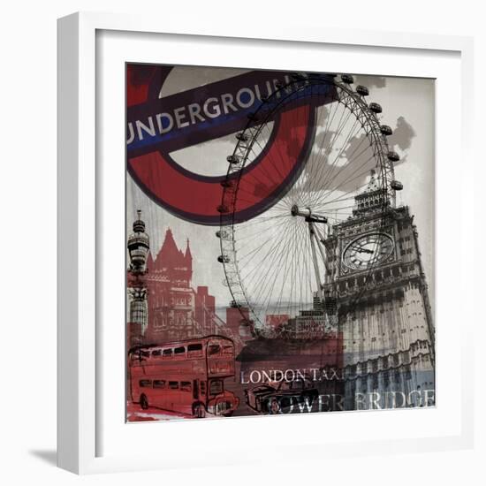 London Calling-Sidney Paul & Co.-Framed Giclee Print