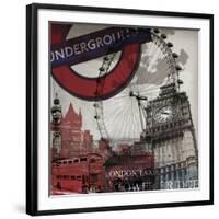 London Calling-Sidney Paul & Co.-Framed Giclee Print