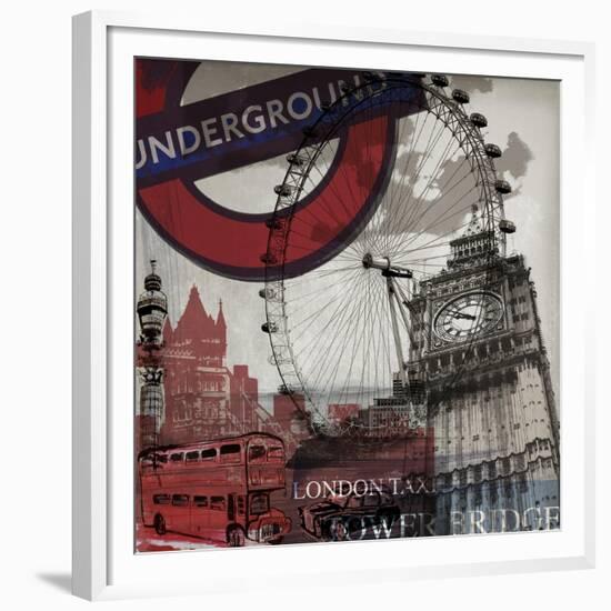 London Calling-Sidney Paul & Co.-Framed Giclee Print