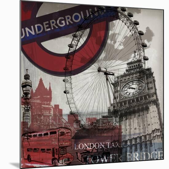 London Calling-Sidney Paul & Co.-Mounted Giclee Print