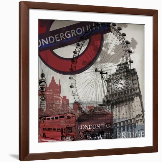 London Calling-Sidney Paul & Co.-Framed Giclee Print